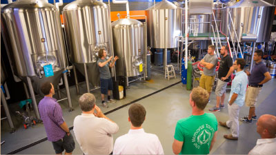 led brewery tours